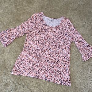 Croft & Barrow Speckled Top